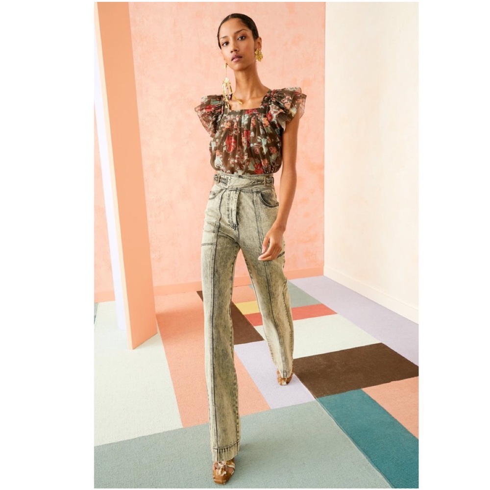 Ulla Johnson Albie Pant in Mint NWT